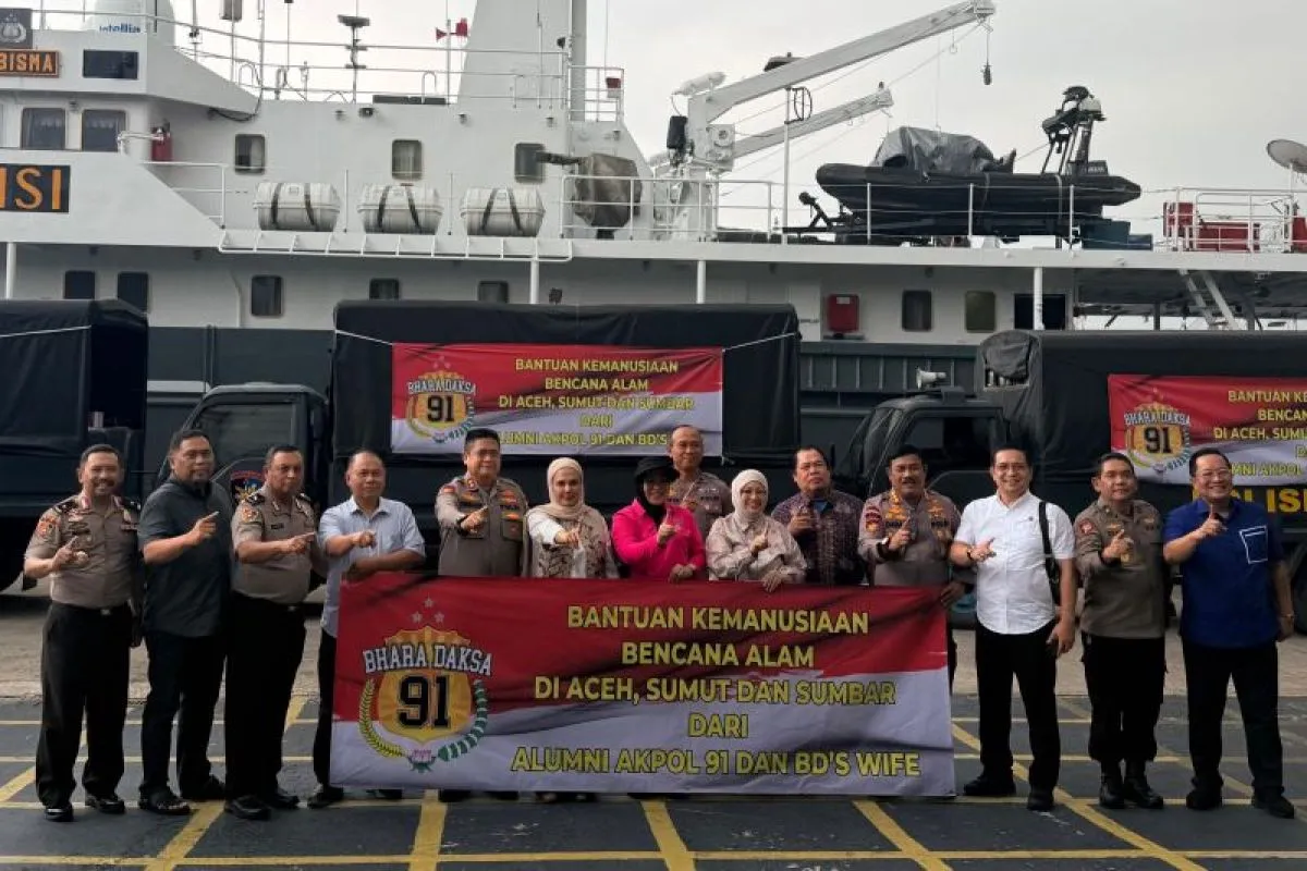 Bhara Daksa Akpol 91 Kirim Bantuan ke Korban Bencana Sumatera